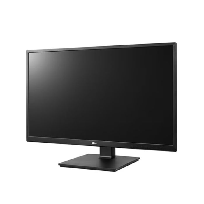 LG 24BK55YP-B, 24" IPS LED AG, 5ms GTG, 1000:1, 5000000 : 1 DFC, 250cd/m2, Full HD 1920x1080, D-Sub, DVI, Display Port, HDMI, USB 2.0, Speaker 1.2W x 2, Tilt, Height, Swivel, Pivot, PC Audio In, Headphone aut, Black (тъмнейл - 1)