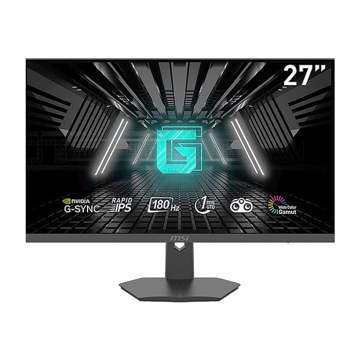 MSI G274F, 27", 180Hz, Rapid IPS, 1ms, 1920x1080 FHD, Nvidia G-sync compatible, Night Vision, Anti-Flicker, Less Blue Light, 100M:1, 2x HDMI, DP, Earphone out, Tilt, Frameless, Vesa, Windows 11 Auto HDR supported+TRUST GXT 404R Rana Gaming Headset на супер цена