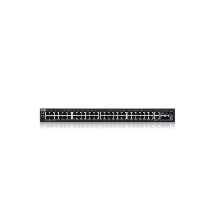 ZyXEL XGS2220-54, L3 Access Switch, 48x1G RJ45, 2x10mG RJ45, 4x10G SFP+ Uplink, incl. 1 yr NebulaFlex Pro на супер цена