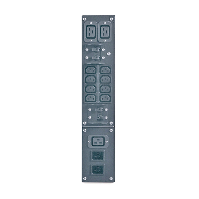 APC Single Phase Service Bypass Panel, 3000-5000VA, 230V, Black, 2U, Rack/Tower Convertible (тъмнейл - 2)