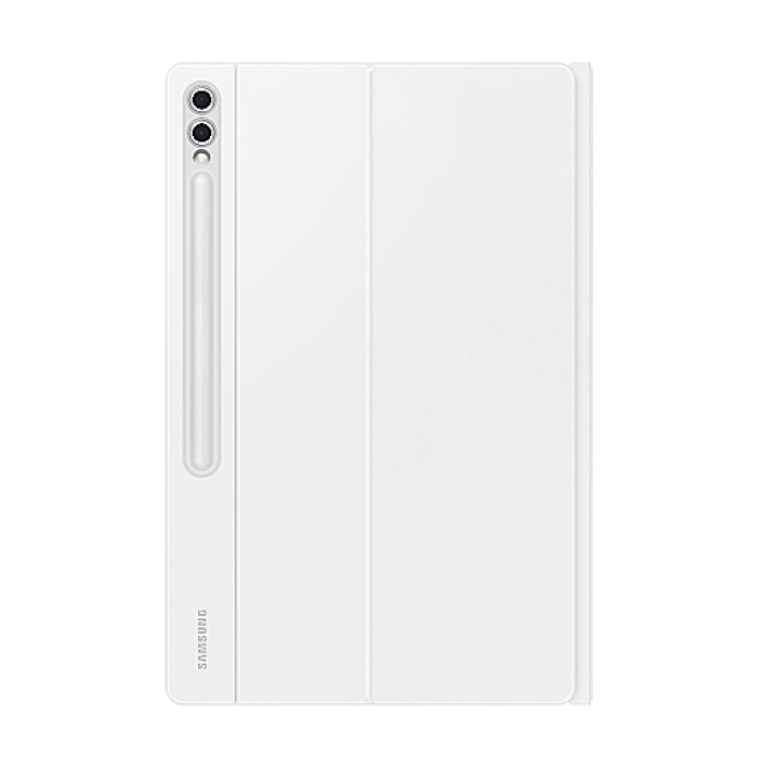 Samsung Tab S10 Ultra/S9 Ultra Book Cover Keyboard Slim White, поглед отзад