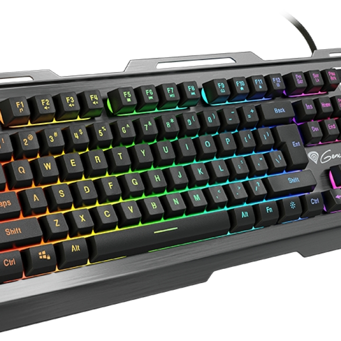 Genesis Gaming Keyboard Rhod 420 Rgb Backlight Us Layout (тъмнейл - 1)