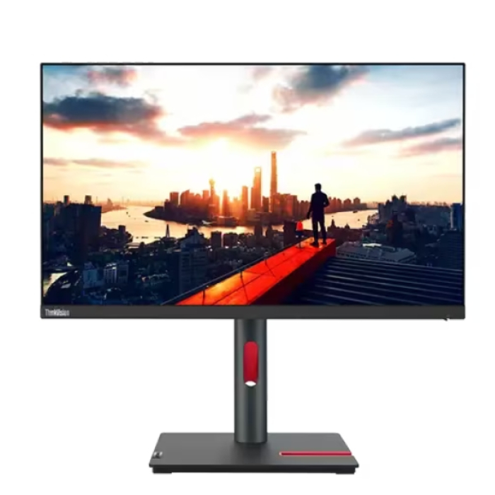 Lenovo ThinkVision P24h-30 23.8" IPS, 16:9, 2560x1440, 4 ms, 300 nits, 1000:1, 60Hz, USB hub, HDMI, DP, USB-C, RJ-45, Tilt, Swivel, Pivot, Height Adjust Stand на супер цена