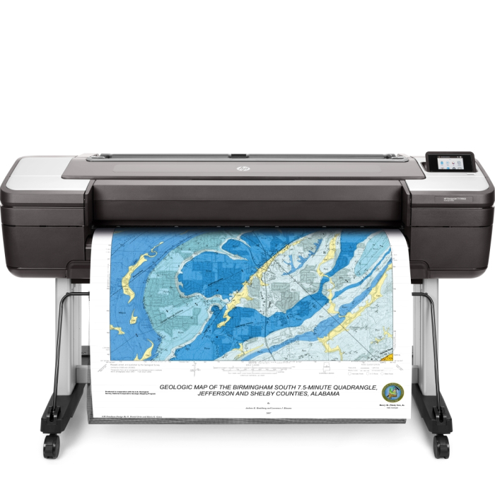 HP DesignJet T1700dr 44-in PostScript Printer (2x Spindles) (тъмнейл - 1)