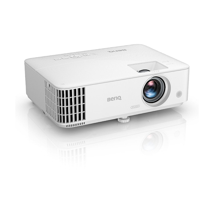 BenQ MU613 DLP, WUXGA; Brightness: 4000 AL; High contrast ratio 10,000:1; 1.1X zoom (1.5 - 1.65); 15,000 hrs lamp life (LampSave mode); 2.8 kg; Noise 29dB (eco); USB Type A x1 (1.5A); Speaker 2W x1; HDMI x2 (1 with MHL); Audio-in, Audio out, White (тъмнейл - 3)