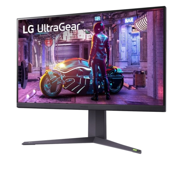 LG 32GQ850-B, 31.5" UltraGear Nano IPS with ATW, AG, 1ms GtG, 1000:1, 450cd/m2, QHD (2560x1440), 240Hz, Reader Mode, FreeSync, G-SYNC, VRR, HDR 600, DCI-P3 98%, USB, HDMI, DisplayPort, Height Adjustable, Pivot, Tilt, Headphone out, Black (тъмнейл - 1)