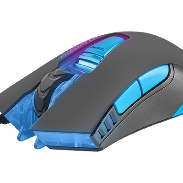 Fury Gaming mouse, Predator 4800PDI, optical with software, Black (тъмнейл - 1)