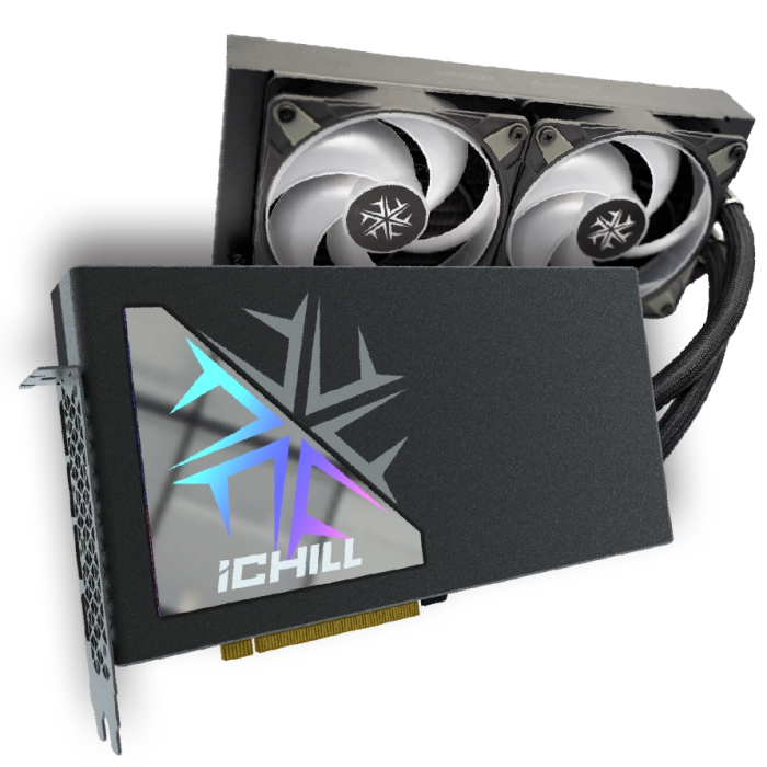 Inno3D GeForce RTX 4080 Super 16GB GDDR6X iChill Black (тъмнейл - 1)