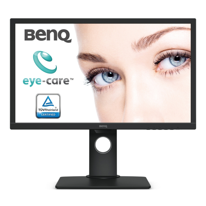 BenQ BL2483T, 24" TN, 1ms, 1920x1080 FHD, Business Monitor, 72% NTSC, ePaper mode, Eye Care, 72% NTSC, Flicker-free, B.I., LBL, Color Weakness, 1000:1, 12M: 1 DCR, 8 bits, 250cd/m2, HDMI, DVI, VGA,Ergonomic Design, Tilt, Swivel, Pivot, Height Adj., B на супер цена