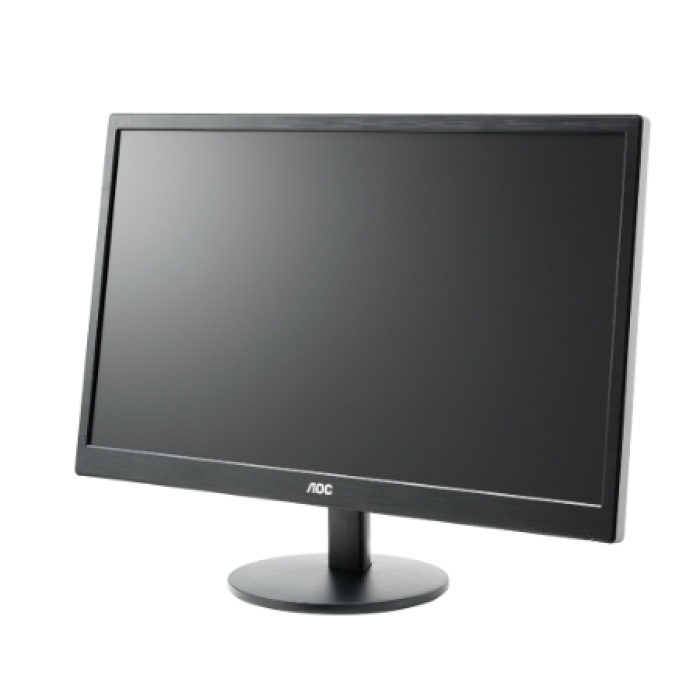 AOC M2470SWH, 23.6" Wide MVA LED, 5 ms, 3000:1, 50M:1 DCR, 250 cd/m2, FullHD 1920x1080, D-Sub, HDMI x 2, Speakers, Black (тъмнейл - 1)