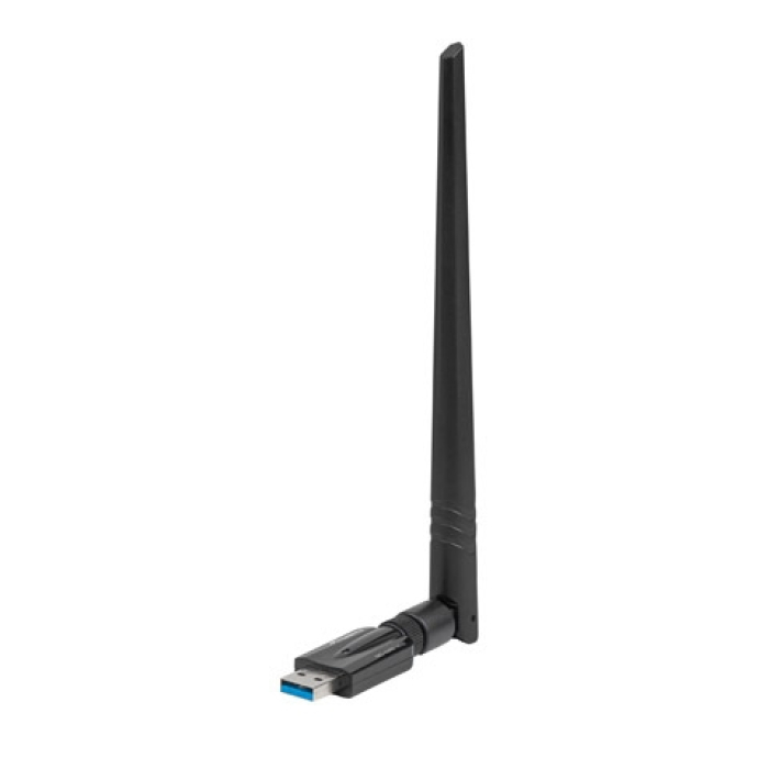 Lanberg Wireless Network Card USB adapter NC-1200-WIE AC1200 Dual Band (тъмнейл - 4)