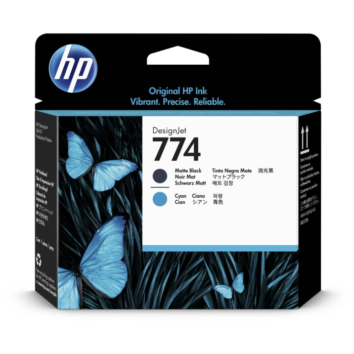 HP 774 Matte Black/Cyan DesignJet Printhead на супер цена