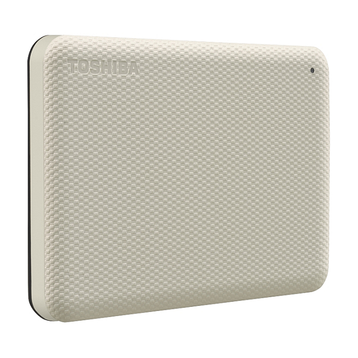 Toshiba Canvio Advance 1TB White ( 2.5", USB 3.2 ) (тъмнейл - 2)