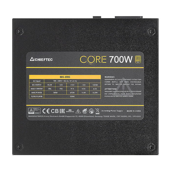 Chieftec Core 700W на супер цена