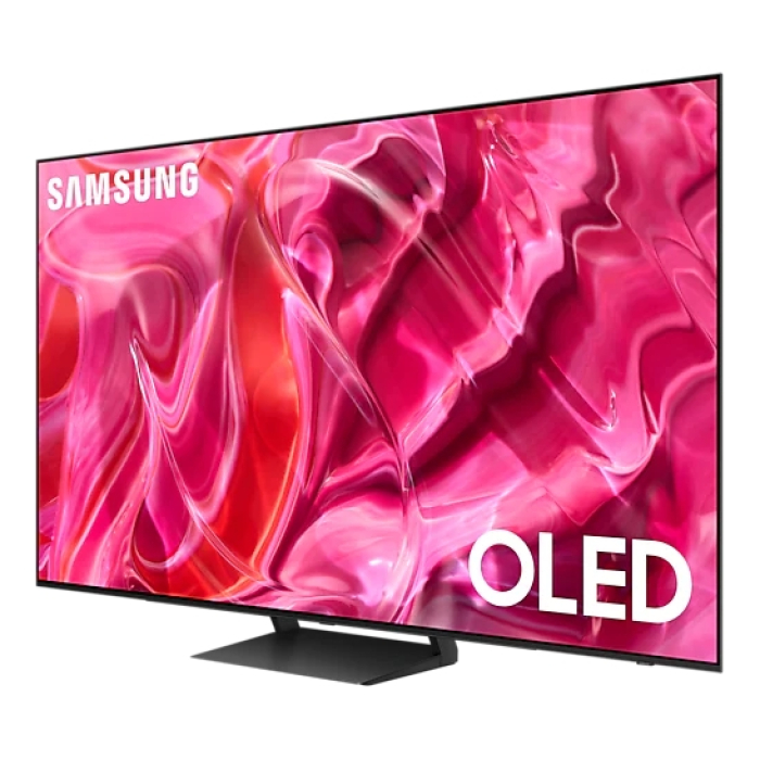 Samsung 55" 55S90C 4K OLED SMART, 144 Hz, Bluetooth 5.2, Wi-Fi 5, 4xHDMI 2.1, 2xUSB, Titan Black (тъмнейл - 1)