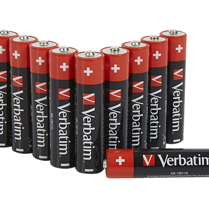 Verbatim ALKALINE BATTERY AAA 10 PACK (HANGCARD) (тъмнейл - 1)