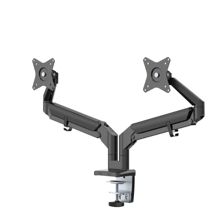 Neomounts by Newstar Desk Mount ultra flat (clamp/grommet) for 2 Monitor Screens