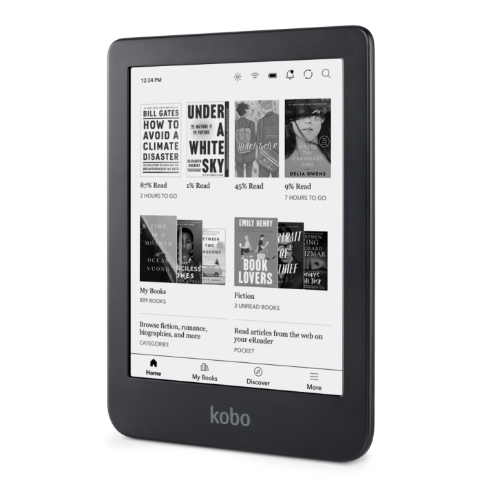 Kobo Clara 2E e-Book Reader, E Ink Carta 1200 touchscreen 6 inch, HD 300 PPI, 16 GB, Ocean Blue на супер цена