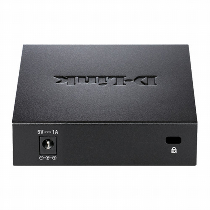 D-Link 5-port 10/100 Metal Housing Desktop Switch (тъмнейл - 1)