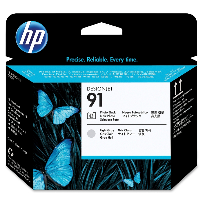 HP 91 Photo Black and Light Gray Printhead на супер цена