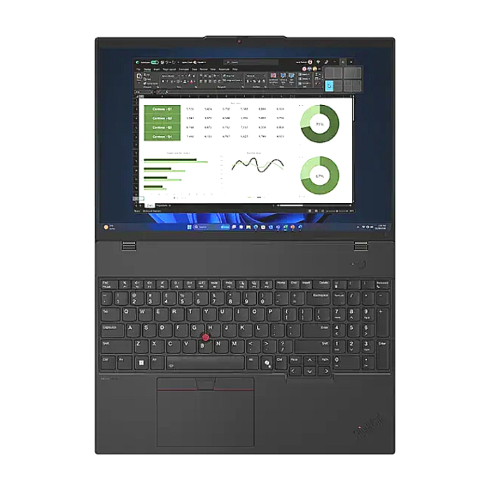 Lenovo ThinkPad L16 G1 Intel Core Ultra 7 155U (up to 4.8GHz, 12MB), 32GB(16+16) DDR5-5600, 1TB SS, 16" WUXGA (1920x1200) IPS AG, Intel Graphics, 5MP&IR Cam, Backlit KB, Black, WLAN, BT, 3cell, SCR, FPR, Win11Pro, 3Y Onsite (тъмнейл - 2)