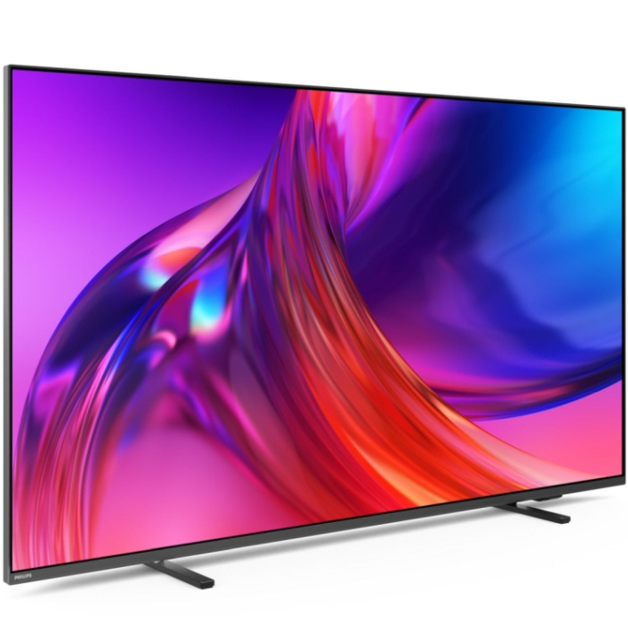 Philips 50PUS8518/12, 50" THE ONE, UHD 4K LED, 3840x2160, DVB-T/T2/T2-HD/C/S/S2, Ambilight 3, HDR10+, HLG, Google TV, Dolby Vision/ Atmos, Quad Core P5 Perfect, 16GB, VRR, BT5.0, HDMI, 2xUSB, Cl+, 802.11ac, Lan, 20W R (тъмнейл - 2)