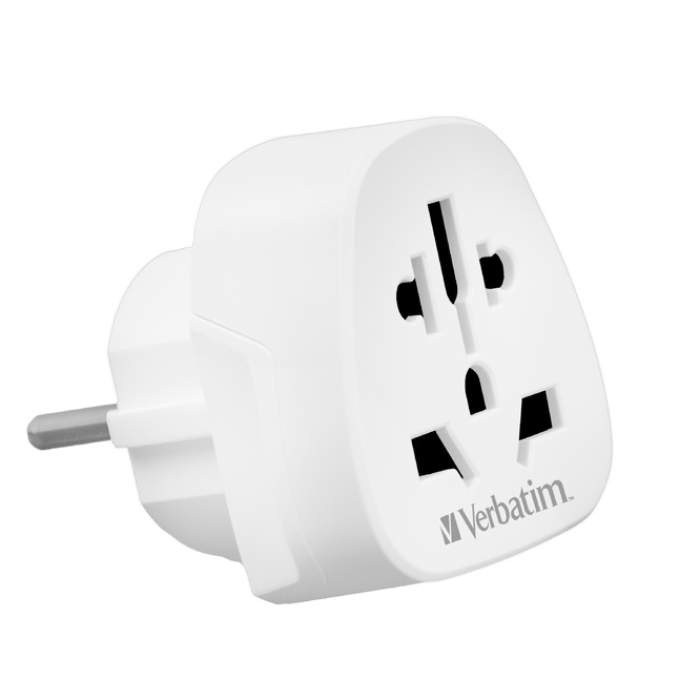 Verbatim WTEU-02 World to Europe Travel Adapter Plug