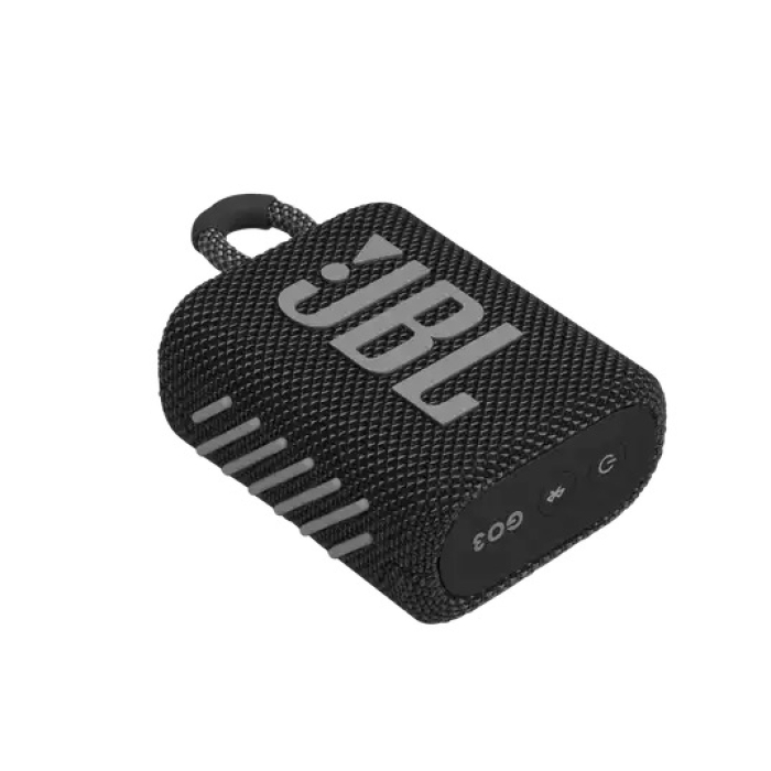 JBL GO 3 BLK Portable Waterproof Speaker (тъмнейл - 4)