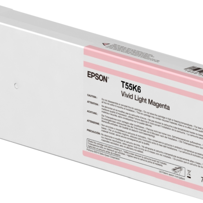 Epson Singlepack Vivid Light Magenta T55K600 UltraChrome HDX/HD 700ml на супер цена