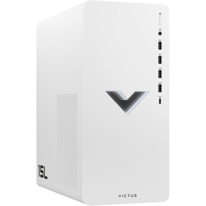 Victus by HP Desktop TG02-2002nu 500W MT Ceramic White, Core i5-14400F(1.8Ghz, up to 4.7GHz/20MB/10C), 16GB 3200Mhz 2DIMM, 1TB PCIe SSD, NVIDIA GeForce RTX 4060 Ti 8GB, Wifi 6+BT, White Keyboard and HP Mouse 310, Free DOS, 2Y Warranty (тъмнейл - 2)