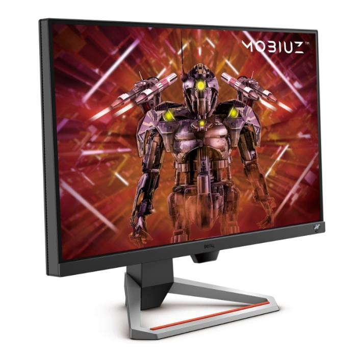 BenQ MOBIUZ EX2710, 27", IPS, HDRi, 144Hz, 1ms, 1920x1080 FHD, FreeSync Premium, 99% sRGB, HDR10, B.I.+, Light Tuner, Black eQualizer, Color Vibrance, Quick OSD, Eye-Care, treVolo Speakers 2.5Wx2, 1000:1, 400 cd/m2,HDMI x2, DP, Height Adj., Dark grey (тъмнейл - 3)