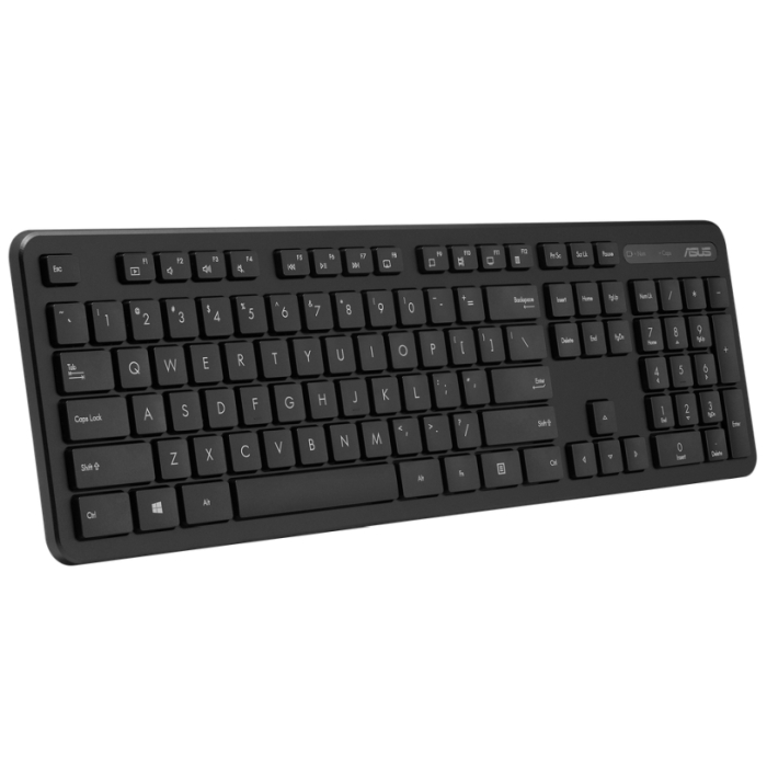 Asus CW100, WIRELESS KEYBOARD+MOUSE, Black (тъмнейл - 1)