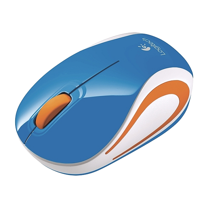 Logitech Wireless Mini Mouse M187 blue (тъмнейл - 2)