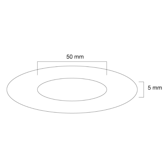 Neomounts by NewStar Ceiling cover for FPMA-C100 & FPMA-C100SILVER, 50 mm (тъмнейл - 1)