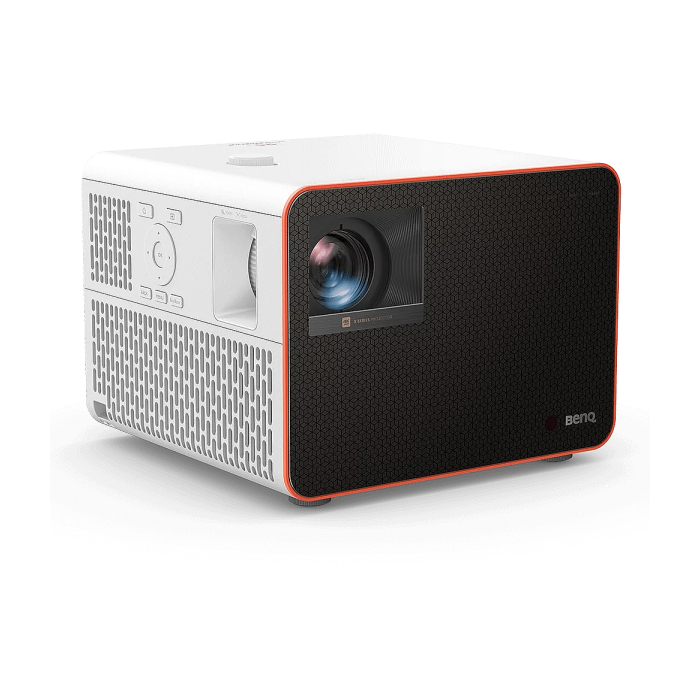 BenQ X3100i, Immersive Gaming Projector, 4LED, 3300lm, 4K, HDR, 100% DCI-P3, Low input lag (4K/1080P: 16.67ms@60Hz; 1080p: 8ms@120Hz, 1080p: 4.16ms@240Hz), Game mode, 5W*2 treVolo Speakers, 2D keystone, 1.3x Zoom, T/R 1.15, V. lens shift,with ATV2 dongle (тъмнейл - 2)