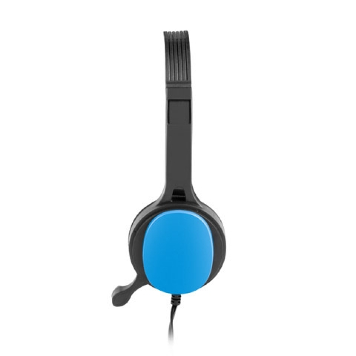 uGo Headset USL-1221 + microphone, Blue на супер цена