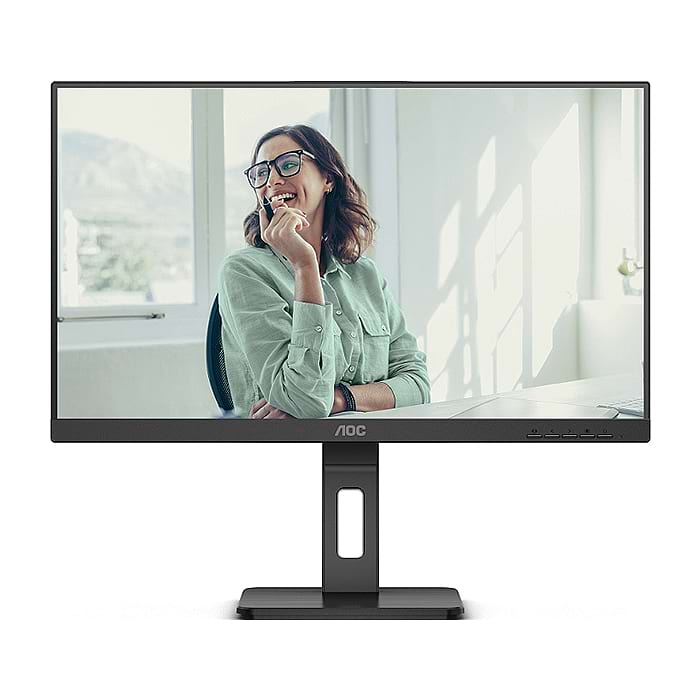 AOC 24P3CV, 23.8" IPS WLED, 1920x1080@75Hz, 4ms GtG, 300cd m/2, 1000:1, 50M:1 DCR, Adaptive Sync, FlickerFree, Low Blue Light, 2Wx2, Tilt, Height Adjust, Pivot, Swivel, HDMI, DP, USB hub