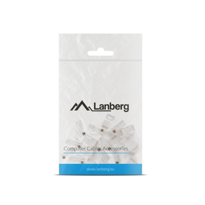 Lanberg RJ-45 UTP CAT.5e plug 8P8C (20 pcs) (тъмнейл - 3)