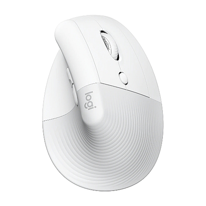 Logitech Lift for Mac Vertical Ergonomic Mouse - OFF-WHITE/PALE GREY - EMEA