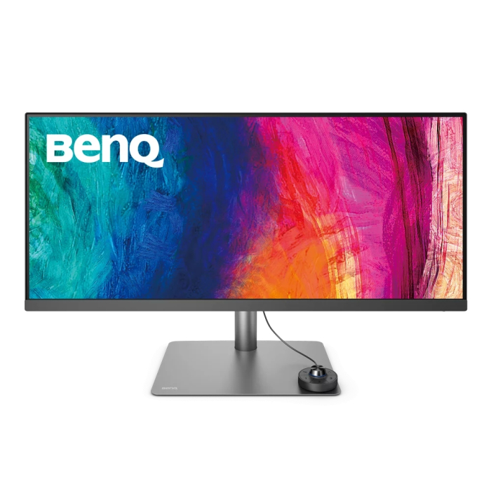 BenQ PD3420Q 34"W IPS LED 5ms 3440x1440 2K QHD, Design Mon, WQHD, AQCOL.,100% sRGB/98% P3,HDR400, B.I.,LBL,KVM, ICCsync, CAD/CAM, DualView, Contr.1000:1, 350 cd/m2, 2xHDMI,DP,USB-C(PD65W, DP Alt Mode),USB-C/USB 3.0x2, Sp.2x2.5W, HAdj., Swivel,Tilt, G (тъмнейл - 4)