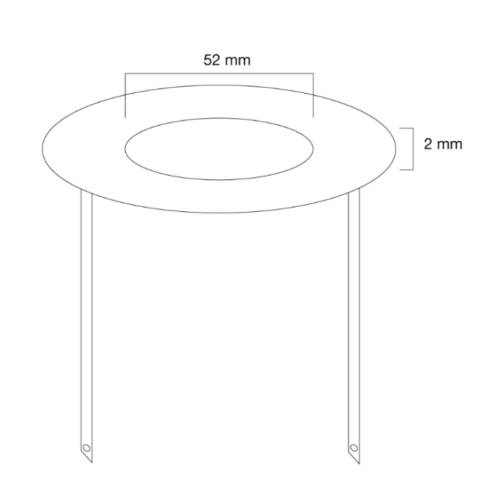 Neomounts by NewStar Ceiling cover for FPMA-C100 & FPMA-C100SILVER, 51 mm, metal (тъмнейл - 2)