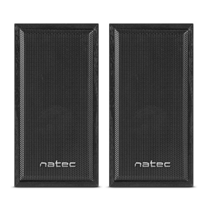 Natec Speakers Panther 6W RMS 2.0 USB Black (тъмнейл - 2)