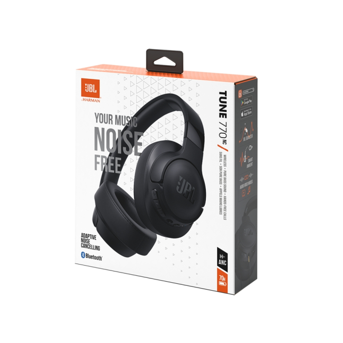 JBL T770NC BLK HEADPHONES (тъмнейл - 4)