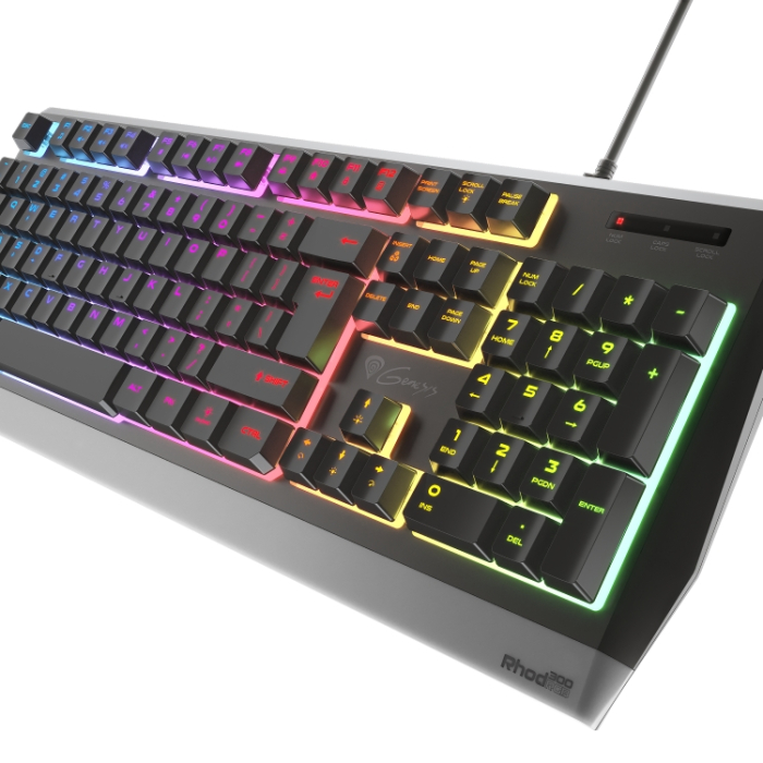 Genesis Gaming Keyboard Rhod 300 US Layout (тъмнейл - 2)