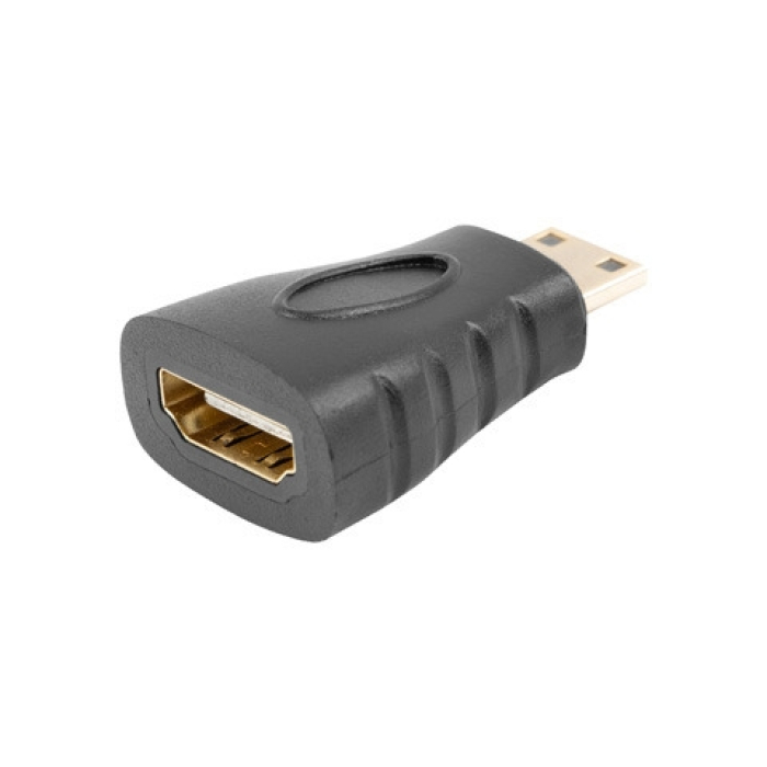 Lanberg adapter HDMI (f) -> HDMI mini (m), black