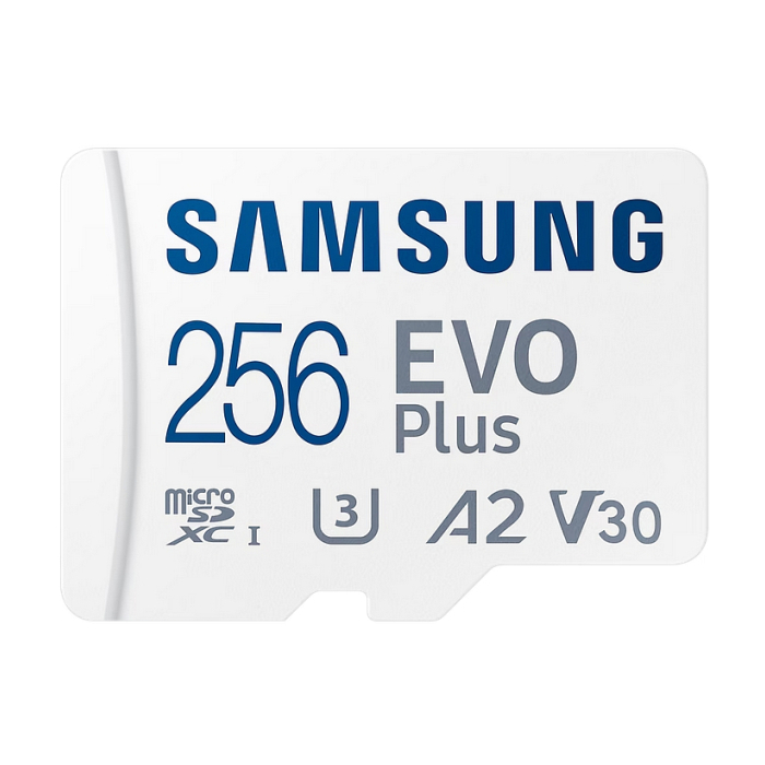 Samsung 256GB micro SD Card EVO Plus with Adapter, UHS-I interface, Read Speed up to 160MB/s (тъмнейл - 1)