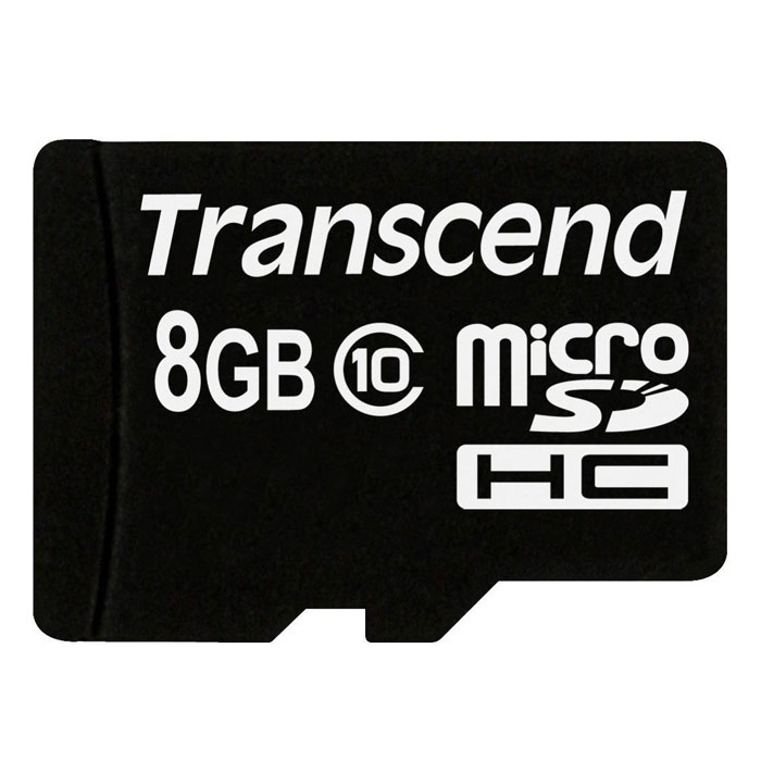 Transcend 8GB micro SDHC (No Box & Adapter, Class 10) на супер цена