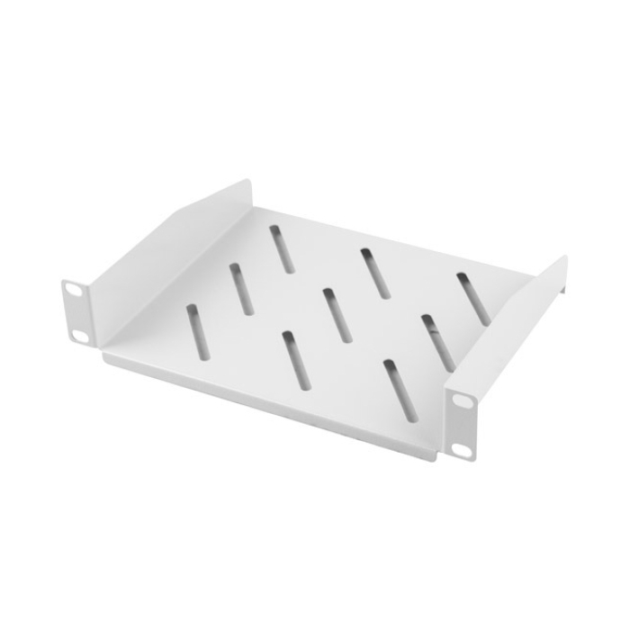 Lanberg 10" fixed shelf 1U / 254x180mm, max load capacity up to 20kg, grey на супер цена