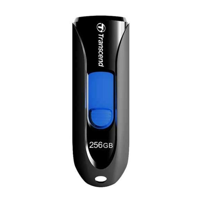 Transcend 256GB, USB3.1, Pen Drive, Capless, Black