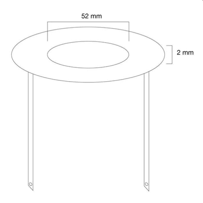 Neomounts by NewStar Ceiling cover for FPMA-C100 & FPMA-C100SILVER, 51 mm, metal (тъмнейл - 2)